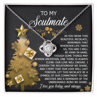 Load image into Gallery viewer, Soulmate Love Knot Necklace - Be A Symbol

