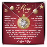 Load image into Gallery viewer, Mom Love Knot Necklace - Role Model
