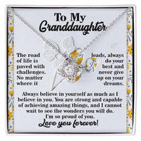 Load image into Gallery viewer, Granddaughter Love Knot Necklace - On Your Dreams

