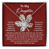Load image into Gallery viewer, Daughter Love Knot Necklace - To Be True
