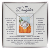 Load image into Gallery viewer, Daughter Love Knot Necklace - How Special
