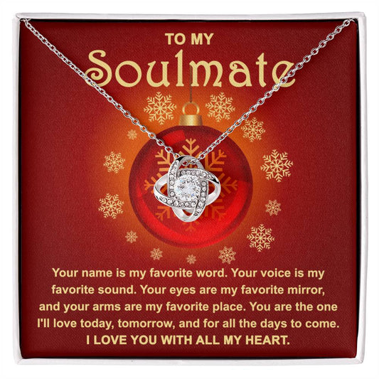 Soulmate Love Knot Necklace - My Favorite