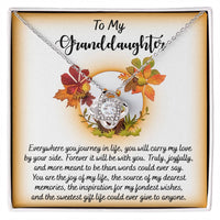 Load image into Gallery viewer, Granddaughter Love Knot Necklace - By Your Side
