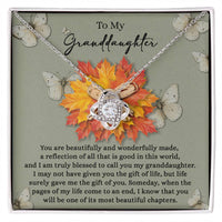 Load image into Gallery viewer, Granddaughter Love Knot Necklace - Gift Of You
