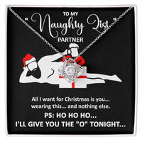 Load image into Gallery viewer, Soulmate Love Knot Necklace - Naughty List
