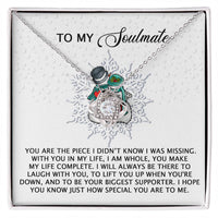 Load image into Gallery viewer, Soulmate Love Knot Necklace - Laugh With You

