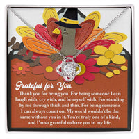 Load image into Gallery viewer, Thanksgiving Love Knot Necklace - Being You
