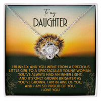 Load image into Gallery viewer, Daughter Love Knot Necklace - Grown Brighter
