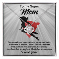 Load image into Gallery viewer, Mom Love Knot Necklace - Fearless Woman
