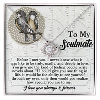 Load image into Gallery viewer, Soulmate Love Knot Necklace - Write Novels
