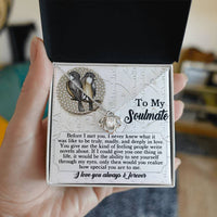 Load image into Gallery viewer, Soulmate Love Knot Necklace - Write Novels
