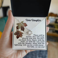 Load image into Gallery viewer, Daughter Love Knot Necklace - With The Thunder
