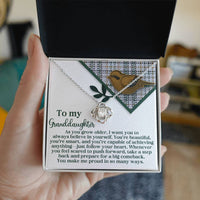 Load image into Gallery viewer, Granddaughter Love Knot Necklace - Big Comeback
