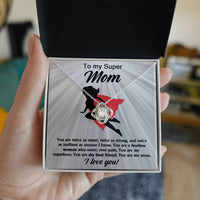 Load image into Gallery viewer, Mom Love Knot Necklace - Fearless Woman
