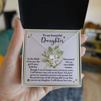 Load image into Gallery viewer, Daughter Love Knot Necklace - Incredible Woman
