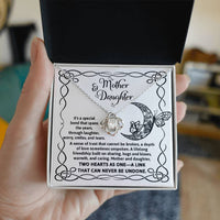 Load image into Gallery viewer, Daughter Love Knot Necklace - Special Bond
