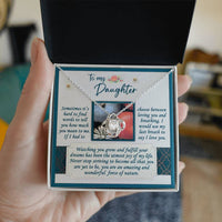 Load image into Gallery viewer, Daughter Love Knot Necklace - Force Of Nature
