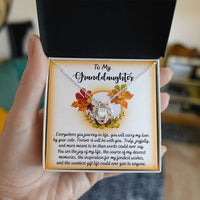 Load image into Gallery viewer, Granddaughter Love Knot Necklace - By Your Side
