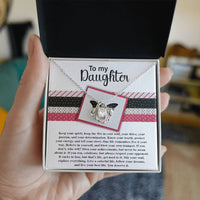 Load image into Gallery viewer, Daughter Love Knot Necklace - Keep The Fire
