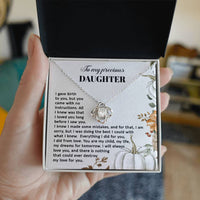 Load image into Gallery viewer, Daughter Love Knot Necklace - Did From Love
