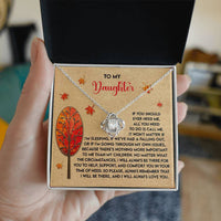 Load image into Gallery viewer, Daughter Love Knot Necklace - Always
