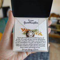 Load image into Gallery viewer, Granddaughter Love Knot Necklace - How Beautiful
