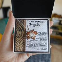 Load image into Gallery viewer, Daughter Love Knot Necklace - Pride
