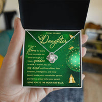 Load image into Gallery viewer, Daughter Love Knot Necklace - My Angel
