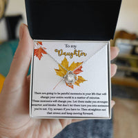 Load image into Gallery viewer, Daughter Love Knot Necklace - Make You Stronger
