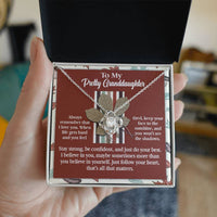 Load image into Gallery viewer, Granddaughter Love Knot Necklace - See The Shadows
