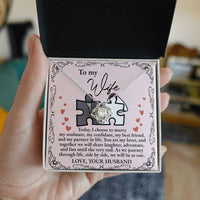 Load image into Gallery viewer, Wife Love Knot Necklace - Be As One
