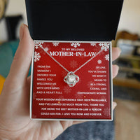 Load image into Gallery viewer, Mother in Law Love Knot Necklace - Compassionate Woman
