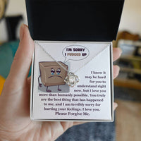 Load image into Gallery viewer, I&#39;m Sorry Love Knot Necklace - The Best Thing
