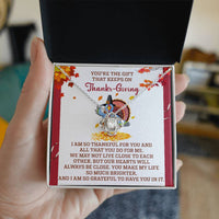 Load image into Gallery viewer, Thanksgiving Love Knot Necklace - Always Be Close
