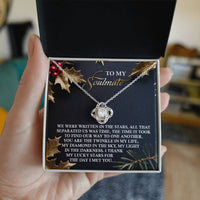 Load image into Gallery viewer, Soulmate Love Knot Necklace - In The Stars
