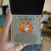 Load image into Gallery viewer, Granddaughter Love Knot Necklace - Gift Of You
