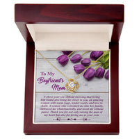 Load image into Gallery viewer, Boyfriend&#39;s Mom Love Knot Necklace - As Your Own
