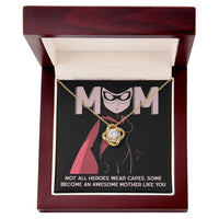 Load image into Gallery viewer, Mom Love Knot Necklace - Awesome Mother
