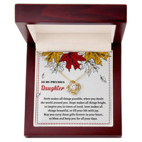 Load image into Gallery viewer, Daughter Love Knot Necklace - Fill Your Life
