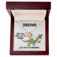 Load image into Gallery viewer, Be My Bridesmaid - Love Knot Necklace
