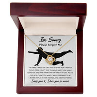 Load image into Gallery viewer, I&#39;m Sorry Love Knot Necklace - Things To Be
