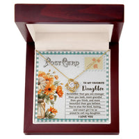 Load image into Gallery viewer, Daughter Love Knot Necklace - Smart Girl
