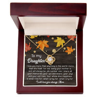 Load image into Gallery viewer, Daughter Love Knot Necklace - Job Number One
