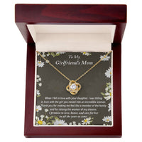 Load image into Gallery viewer, Girlfriend&#39;s Mom Love Knot Necklace - Incredible Woman
