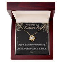 Load image into Gallery viewer, Boyfriend&#39;s Mom Love Knot Necklace - Happy Family
