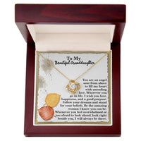 Load image into Gallery viewer, Granddaughter Love Knot Necklace - Angel
