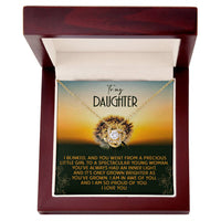 Load image into Gallery viewer, Daughter Love Knot Necklace - Grown Brighter
