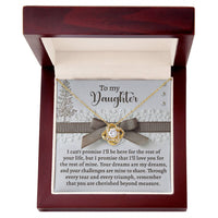 Load image into Gallery viewer, Daughter Love Knot Necklace - Mine To Share
