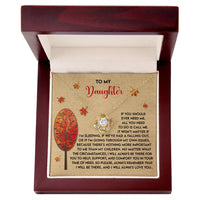 Load image into Gallery viewer, Daughter Love Knot Necklace - Always
