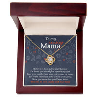 Load image into Gallery viewer, Mom Love Knot Necklace - At First Sight
